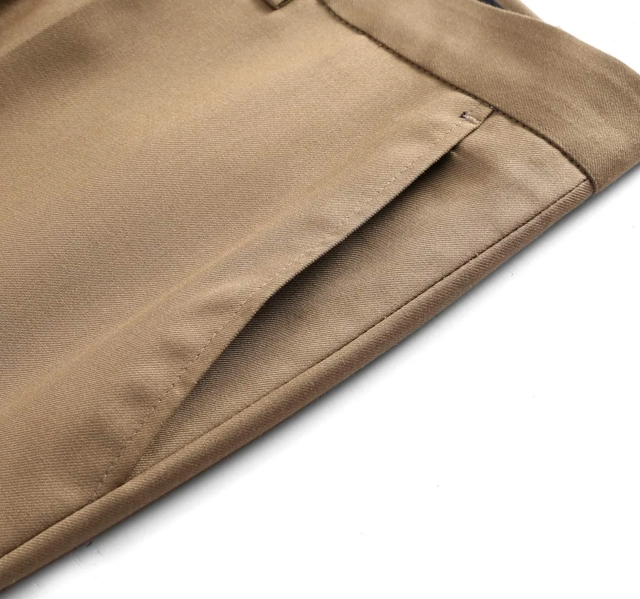 Mens Classic Suit Pants Straight Fit Modern Formal Dress Pants Separate Trousers