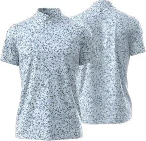 Men's Dry Fit Golf Shirts  Moisture-Wicking, UV Protection, Anti-Odor Short Sleeve Performance Polo for All-Day Comfort