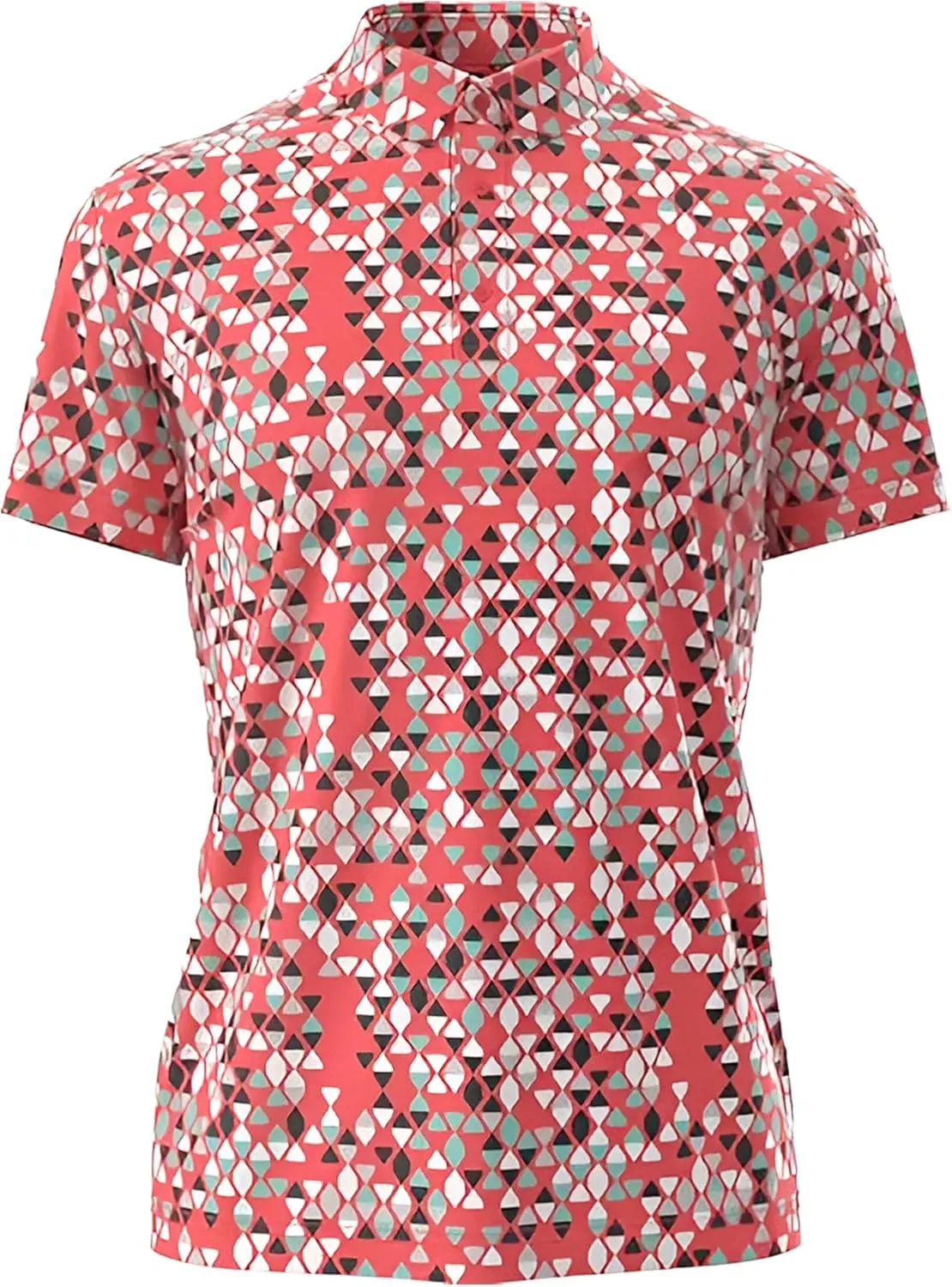 Men's Dry Fit Golf Shirts  Moisture-Wicking, UV Protection, Anti-Odor Short Sleeve Performance Polo for All-Day Comfort