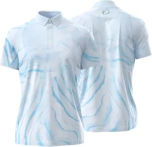 Men's Dry Fit Golf Shirts  Moisture-Wicking, UV Protection, Anti-Odor Short Sleeve Performance Polo for All-Day Comfort