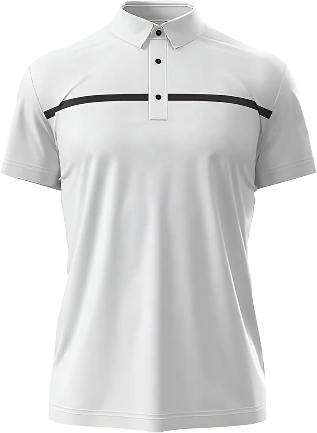 Men's Dry Fit Golf Shirts  Moisture-Wicking, UV Protection, Anti-Odor Short Sleeve Performance Polo for All-Day Comfort