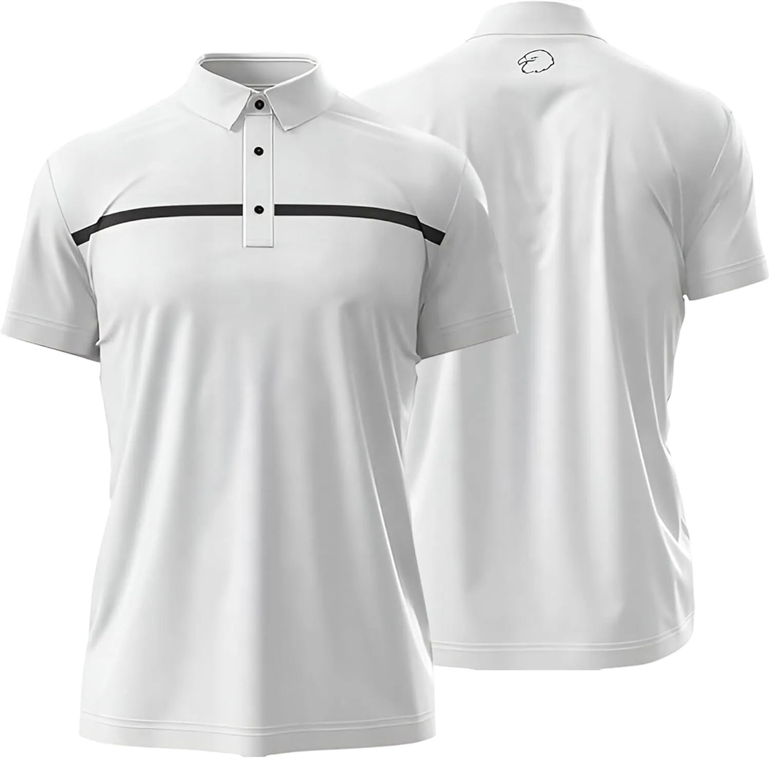 Men's Dry Fit Golf Shirts  Moisture-Wicking, UV Protection, Anti-Odor Short Sleeve Performance Polo for All-Day Comfort