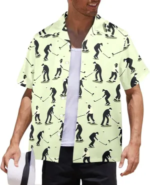 Mens Hawaiian Shirts Short Sleeve Beach Shirts Button-Down Dressy T-Shirts Plus Size Tropical Vacation T-Shirts