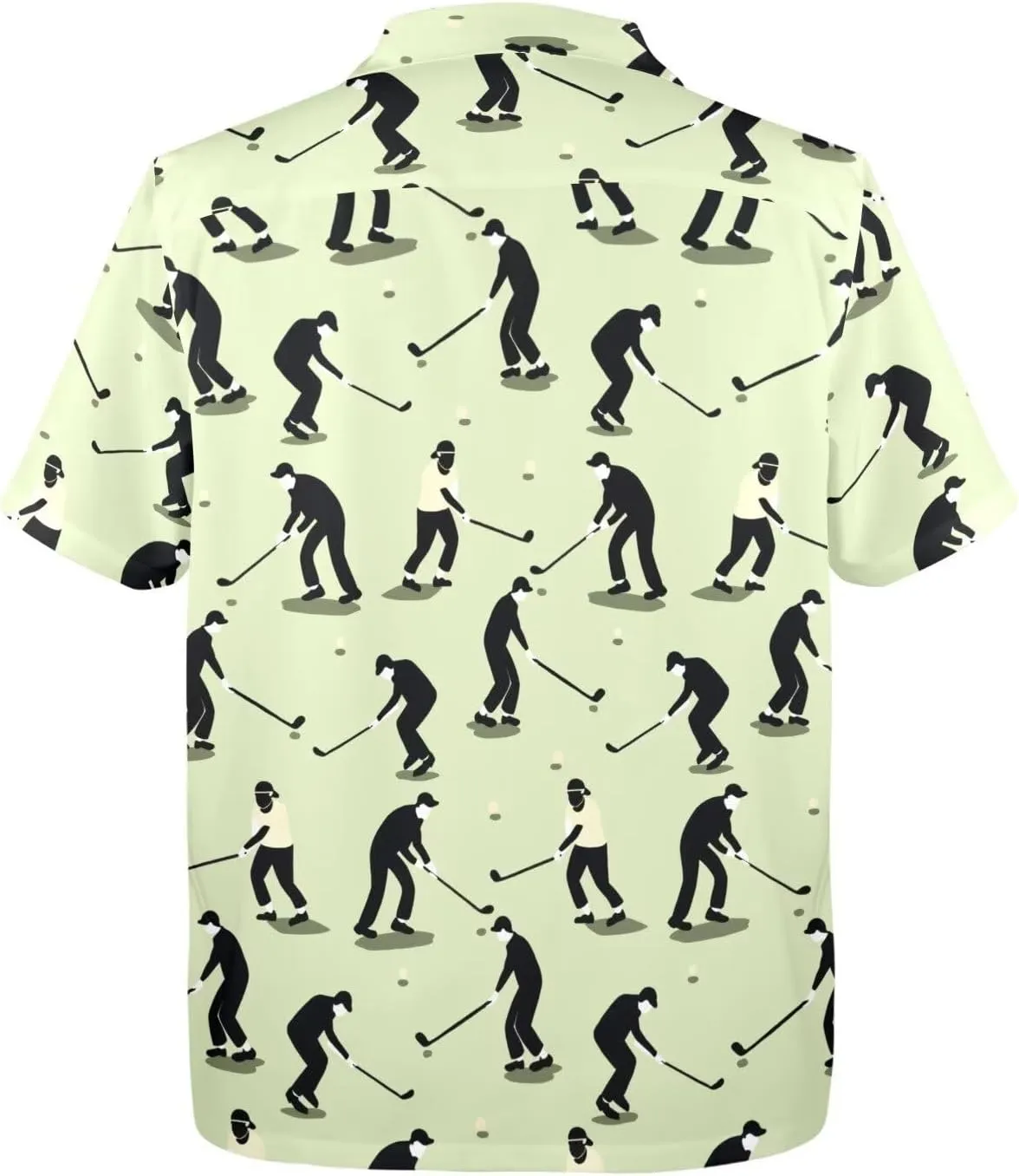 Mens Hawaiian Shirts Short Sleeve Beach Shirts Button-Down Dressy T-Shirts Plus Size Tropical Vacation T-Shirts