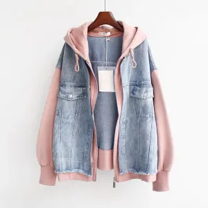 MIRA | Dual-Tone Denim Jacket