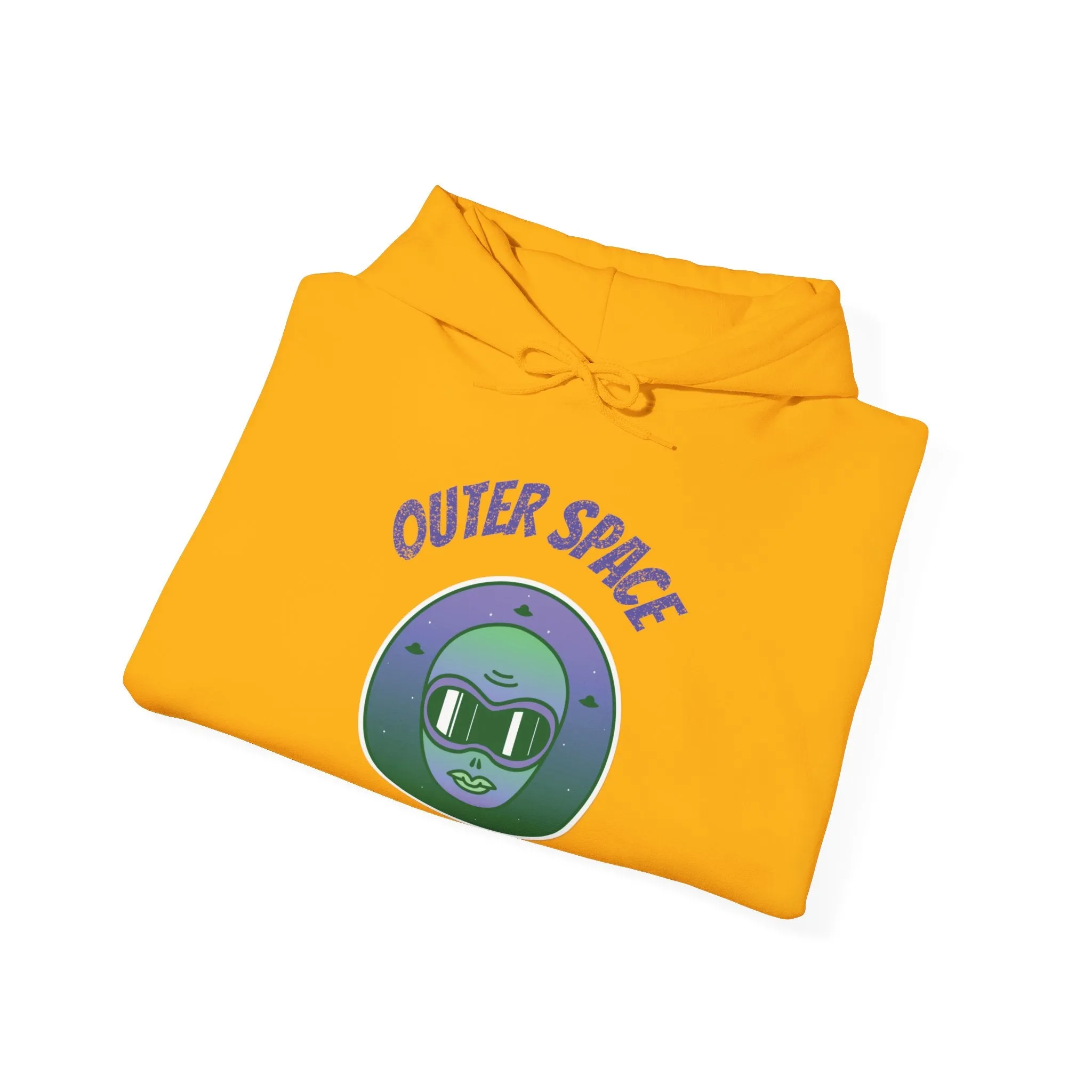 Outer Space Social Club UFO Sci-Fi Hoodie