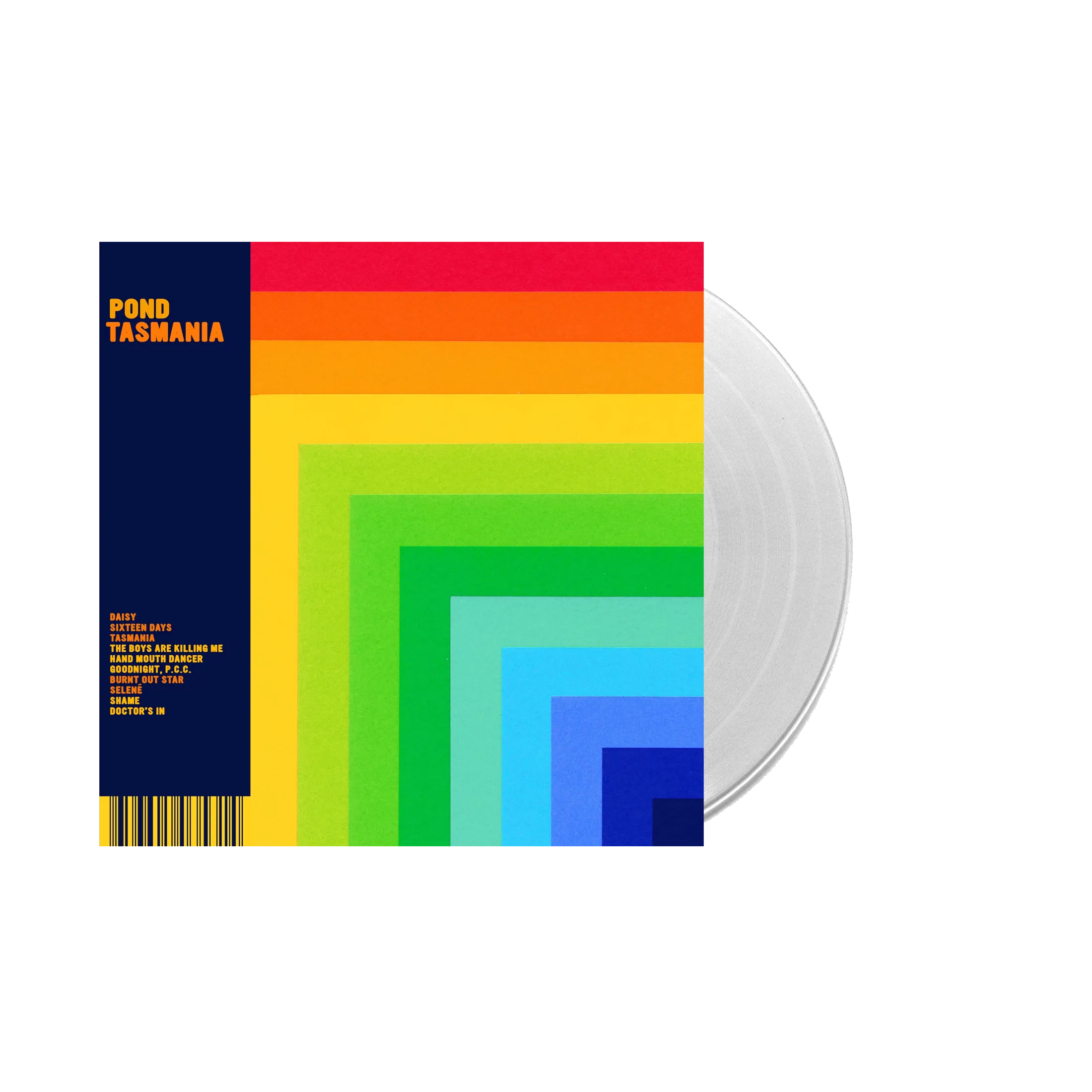 Pond / Tasmania 2xLP Clear Vinyl