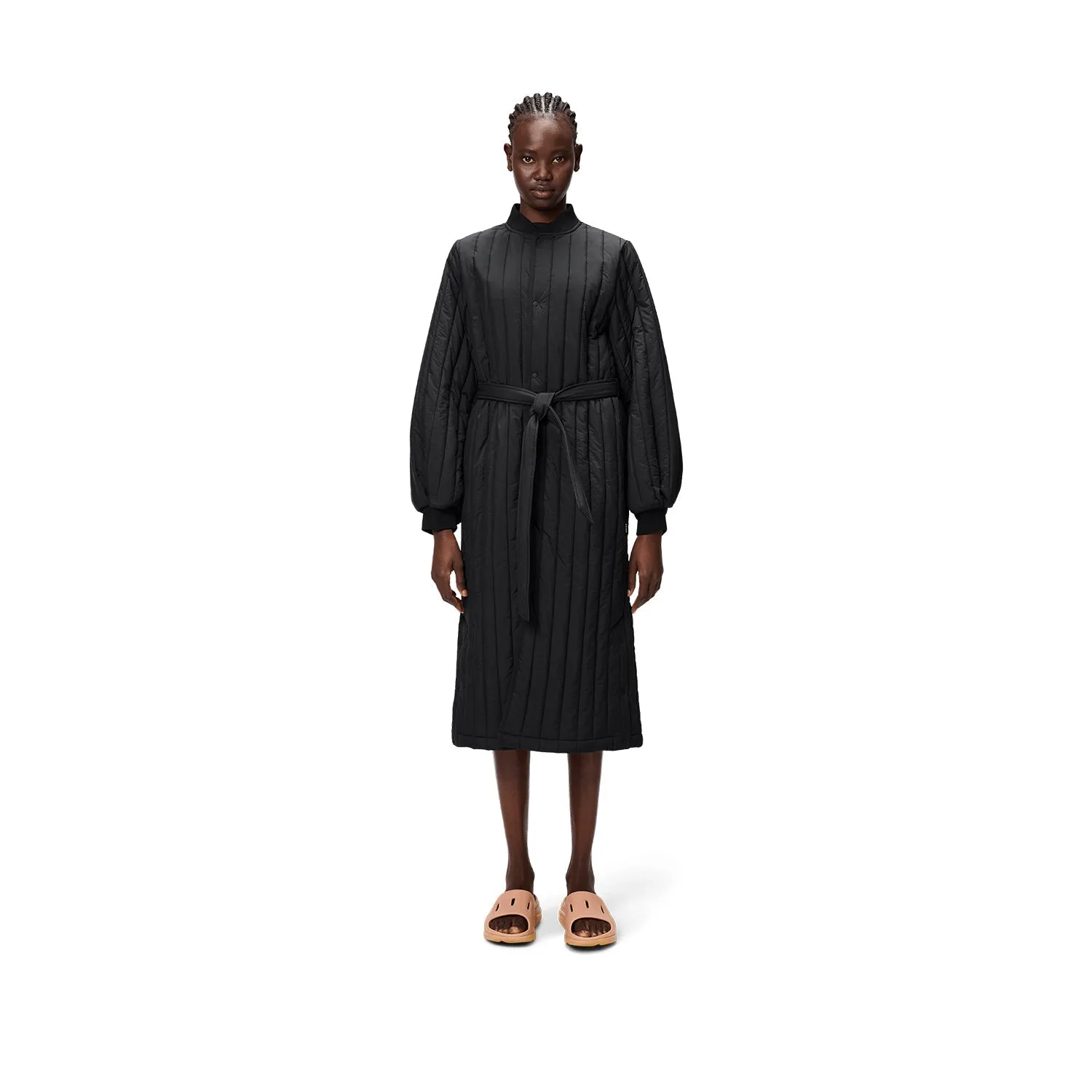 Rains Women's Banja Liner Coat T1 in Black