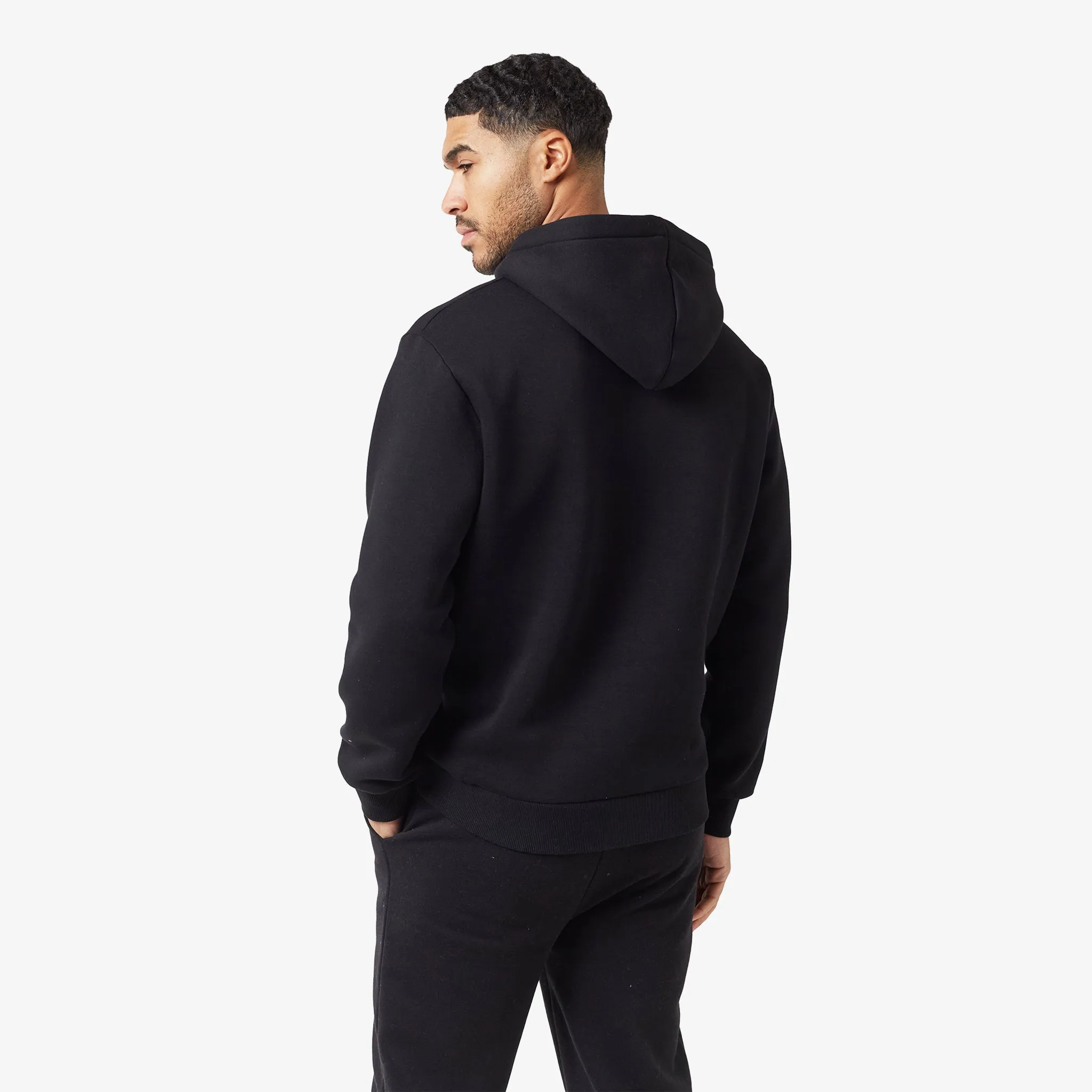 Relaxed Fit Hoodie | Black