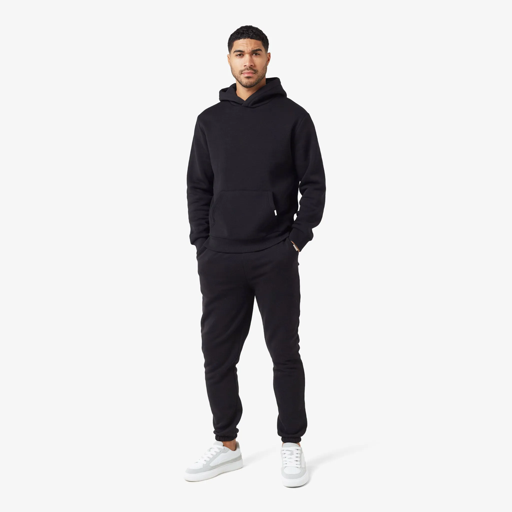 Relaxed Fit Hoodie | Black