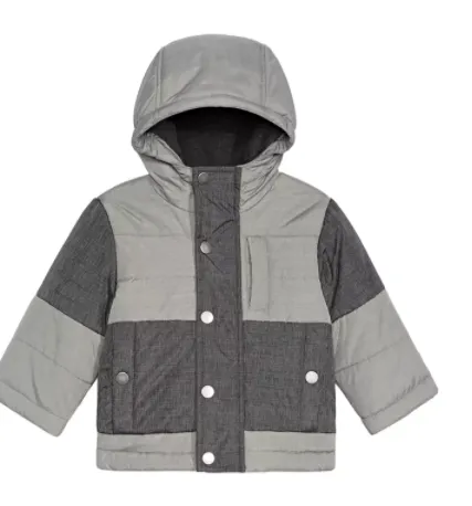 S Rothschild and Co Baby Boys Hooded Colorblocked Jacket