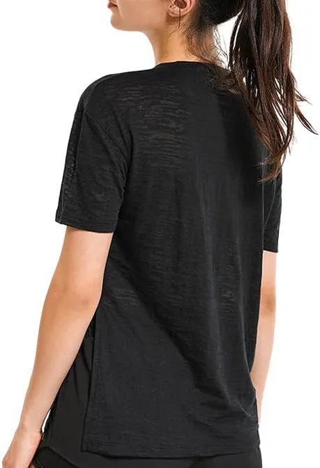 Short Sleeve Quick Dry T-Shirts Wicking Moisture Sports Gym Yoga Jogging Shirts for Women