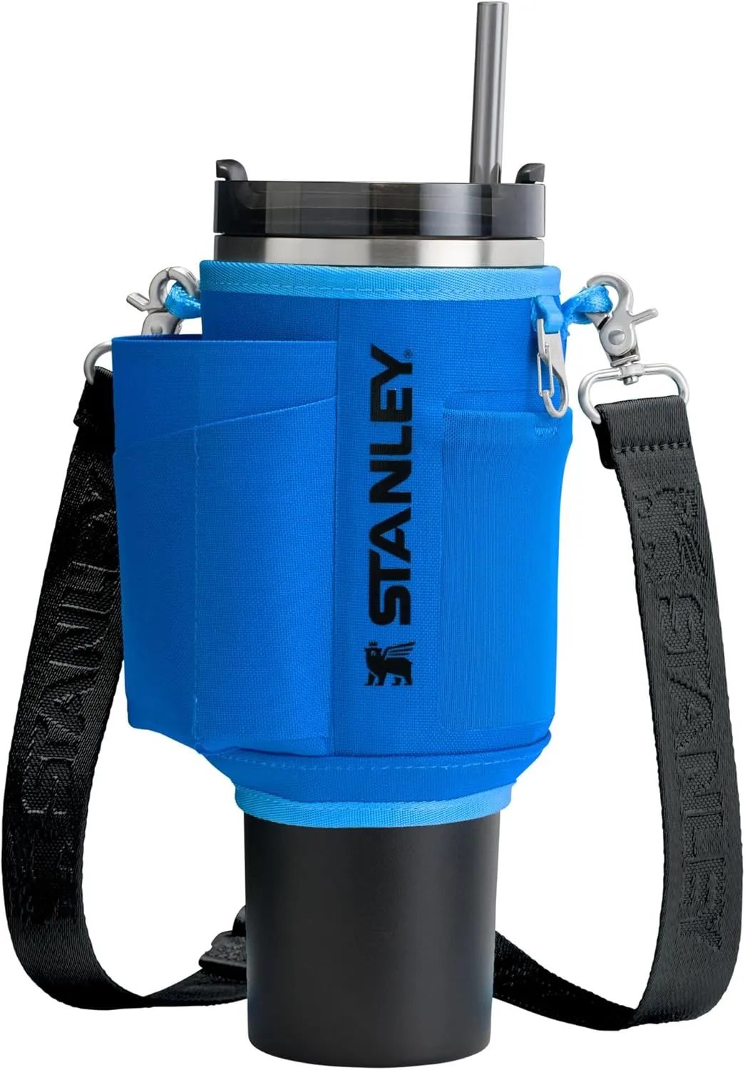Stanley All Day Quencher Carry All for 40 oz Tumbler with Handle | Crossbody Bag with Phone Holder Pocket, Card Sleeve & Detachable Strap | Water Bottle Carrier Bag | BPA-Free |