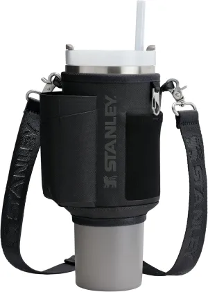 Stanley All Day Quencher Carry All for 40 oz Tumbler with Handle | Crossbody Bag with Phone Holder Pocket, Card Sleeve & Detachable Strap | Water Bottle Carrier Bag | BPA-Free |