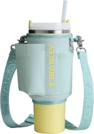 Stanley All Day Quencher Carry All for 40 oz Tumbler with Handle | Crossbody Bag with Phone Holder Pocket, Card Sleeve & Detachable Strap | Water Bottle Carrier Bag | BPA-Free |