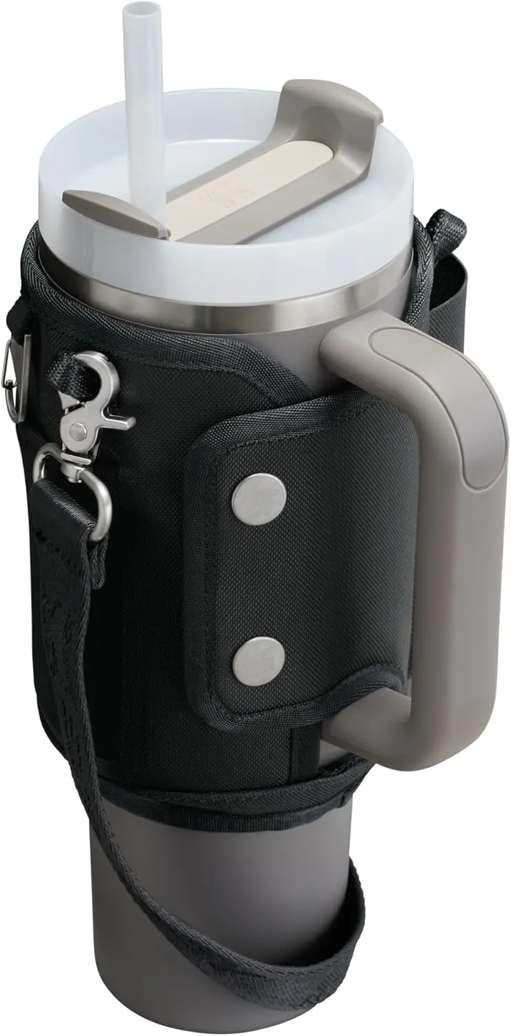 Stanley All Day Quencher Carry All for 40 oz Tumbler with Handle | Crossbody Bag with Phone Holder Pocket, Card Sleeve & Detachable Strap | Water Bottle Carrier Bag | BPA-Free |