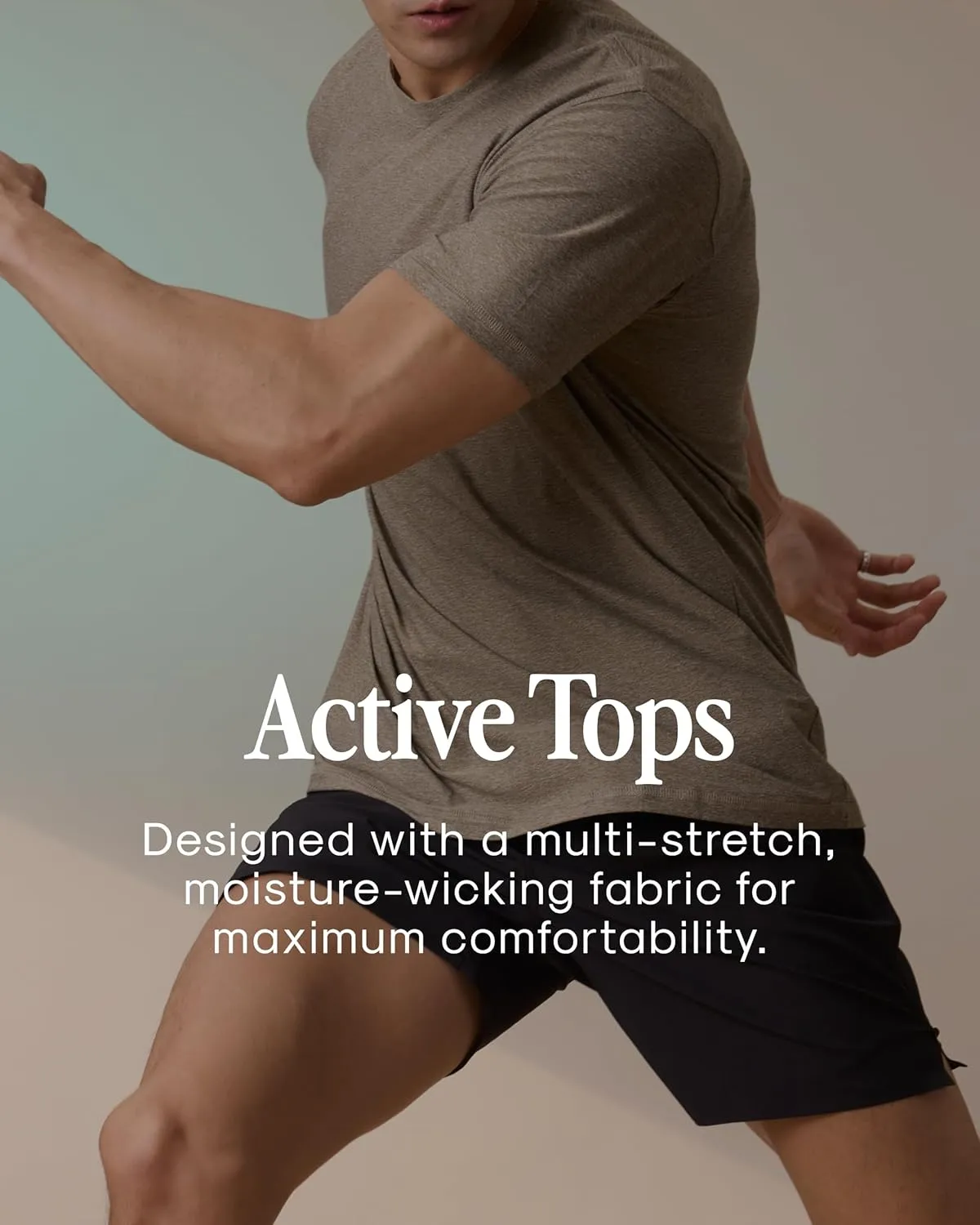 True Classic Workout Shirts for Men - Athletic Tops & Gym Shirts for Men | Quick-Dry Mens Workout Shirt Base Layer