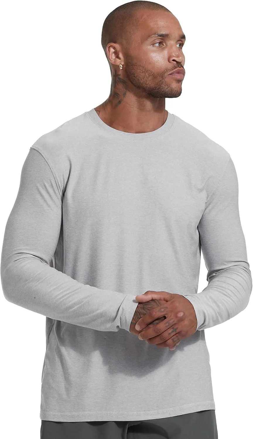 True Classic Workout Shirts for Men - Athletic Tops & Gym Shirts for Men | Quick-Dry Mens Workout Shirt Base Layer