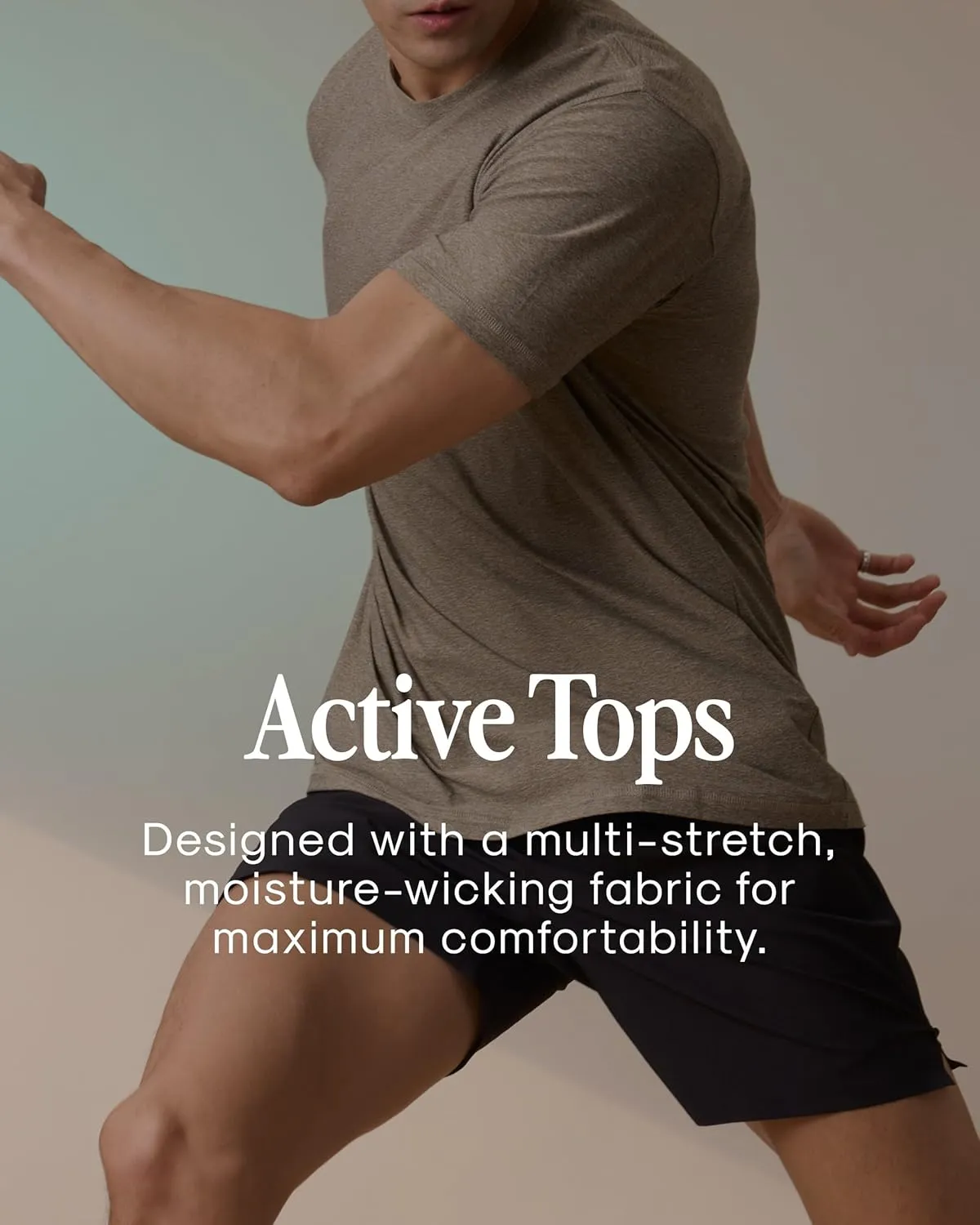True Classic Workout Shirts for Men - Athletic Tops & Gym Shirts for Men | Quick-Dry Mens Workout Shirt Base Layer
