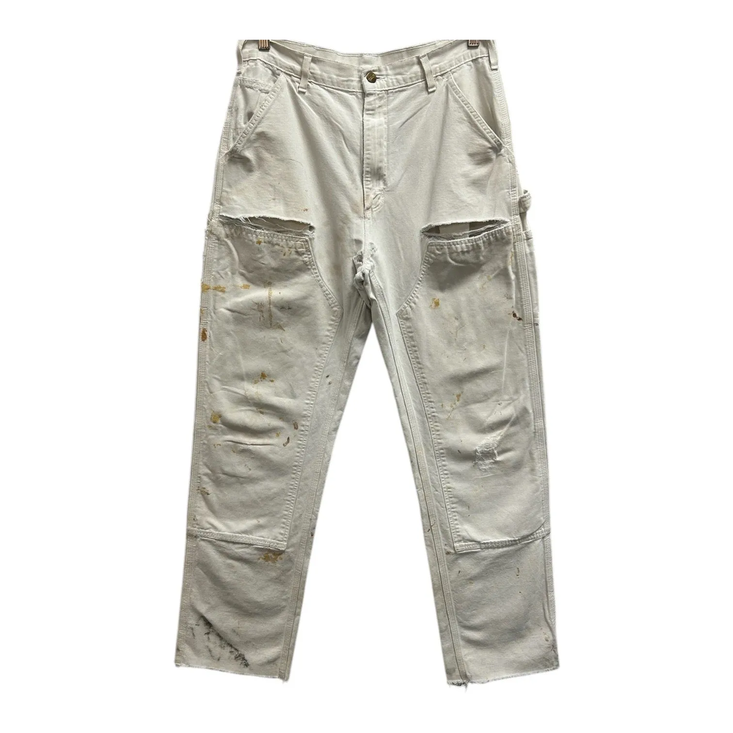 Vintage Distressed Carhartt Double Knee Pants 32x32