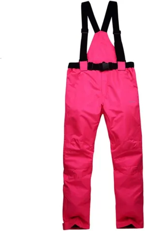 Windproof Couple Ski Pants Men and Women Snow Trousers Warm Ski Snowboard Pants