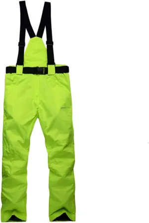 Windproof Couple Ski Pants Men and Women Snow Trousers Warm Ski Snowboard Pants