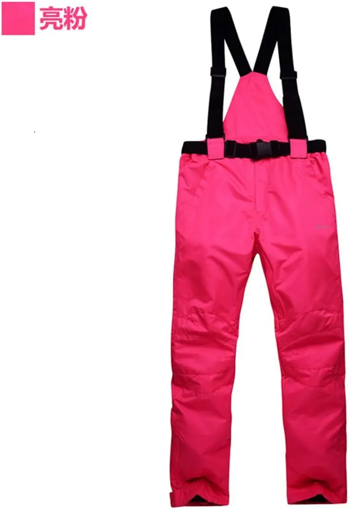 Windproof Couple Ski Pants Men and Women Snow Trousers Warm Ski Snowboard Pants