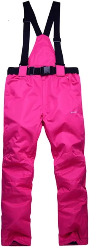 Windproof Couple Ski Pants Men and Women Snow Trousers Warm Ski Snowboard Pants
