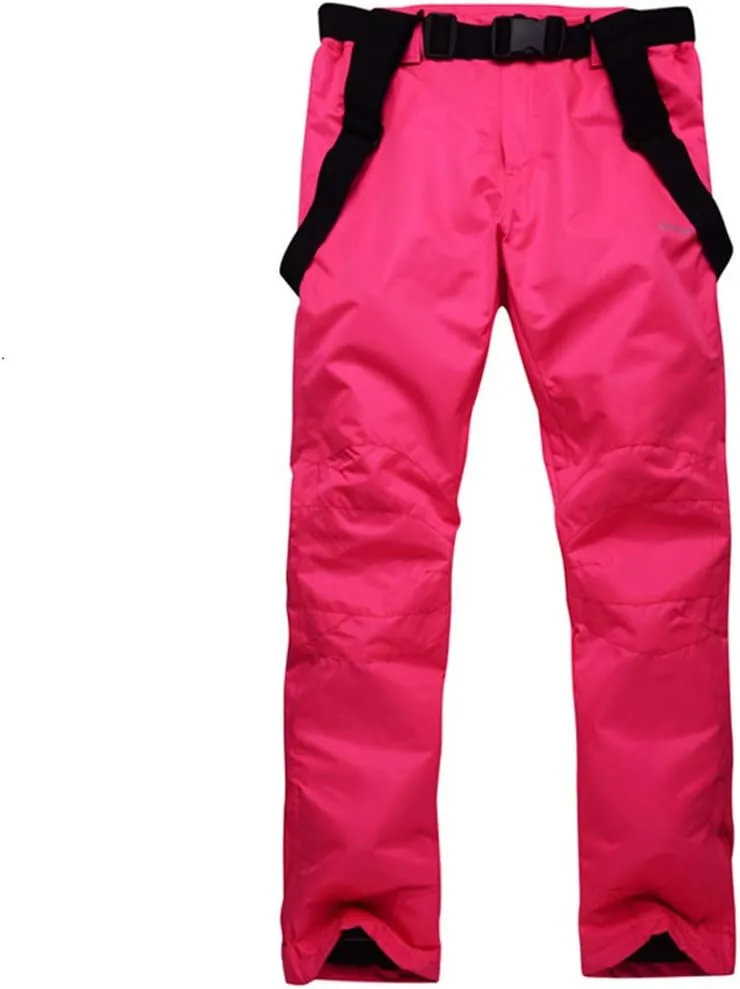 Windproof Couple Ski Pants Men and Women Snow Trousers Warm Ski Snowboard Pants