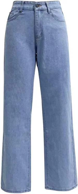 Womens Jeans Boyfriend Cargo Wide Leg Bootcut Pants Straight Leg Denim Pants High Waisted Pants