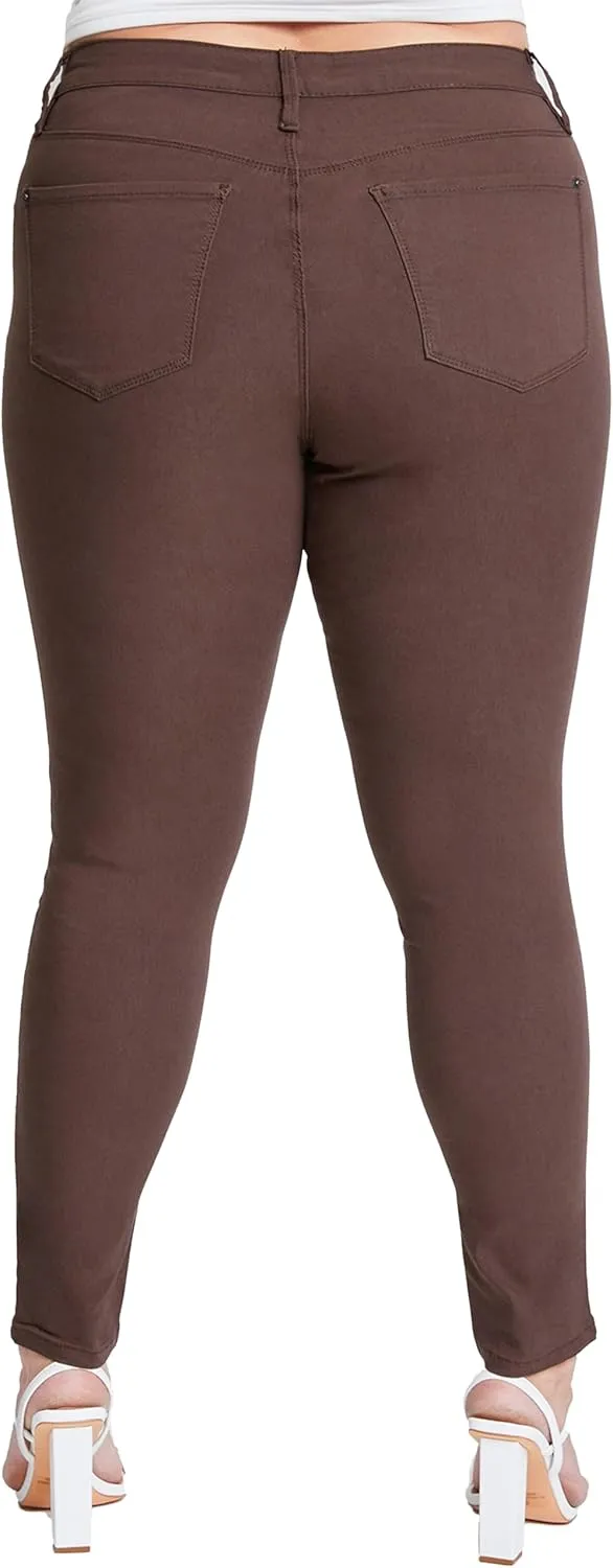 YMI Women's Hyperstretch Skinny Work Casual Mid-Rise Pants-P748931am