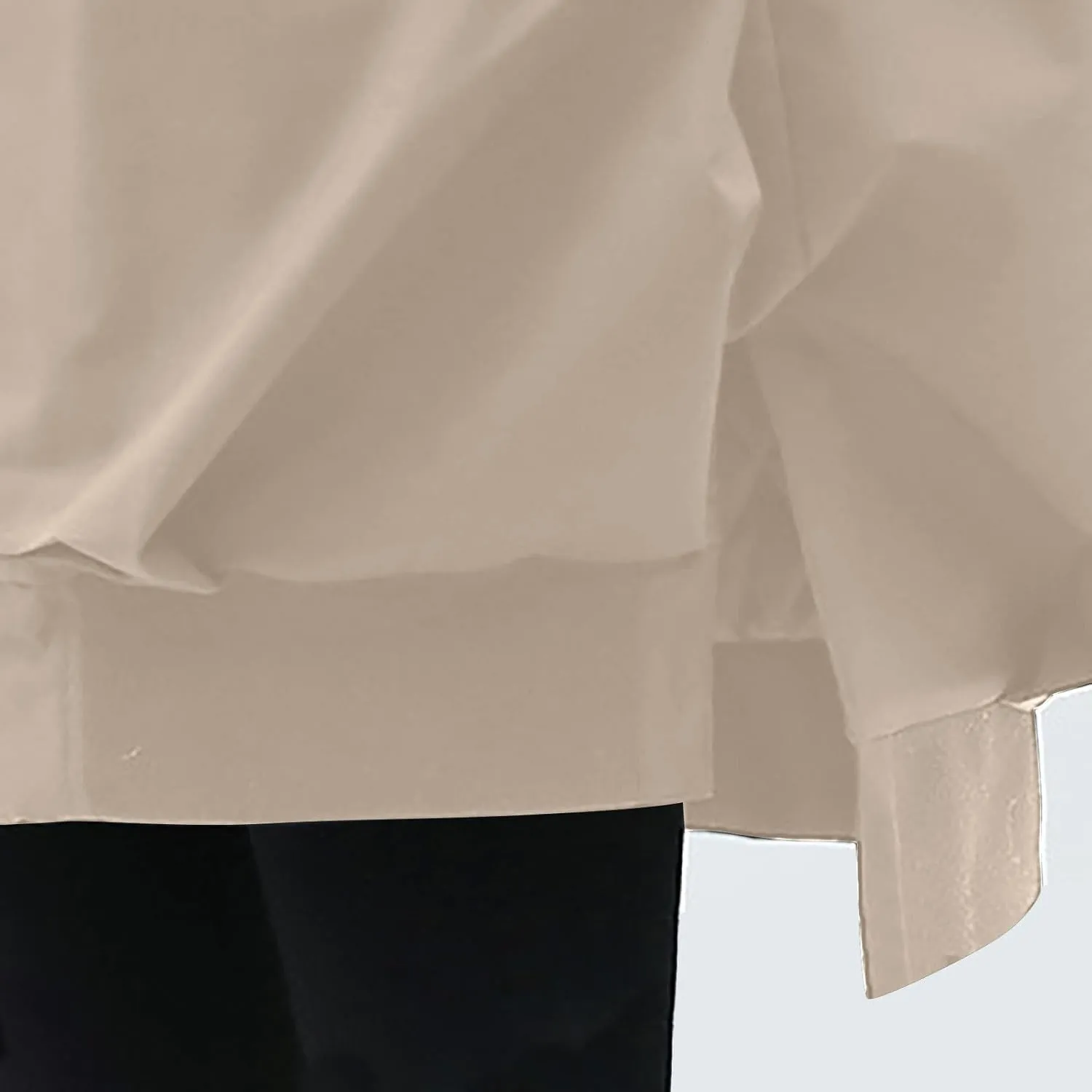 YRAETENM Long Trench Coat for Women Casual Lightweight Zip up Jackets Water Resistant Hooded Windbreaker Comfortable Outwear